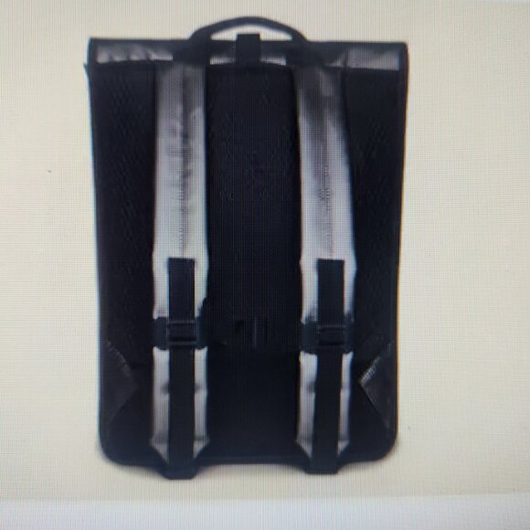 RAINS | Roll-top Rucksack Metallic Grey. NWT. - Picture 3 of 8